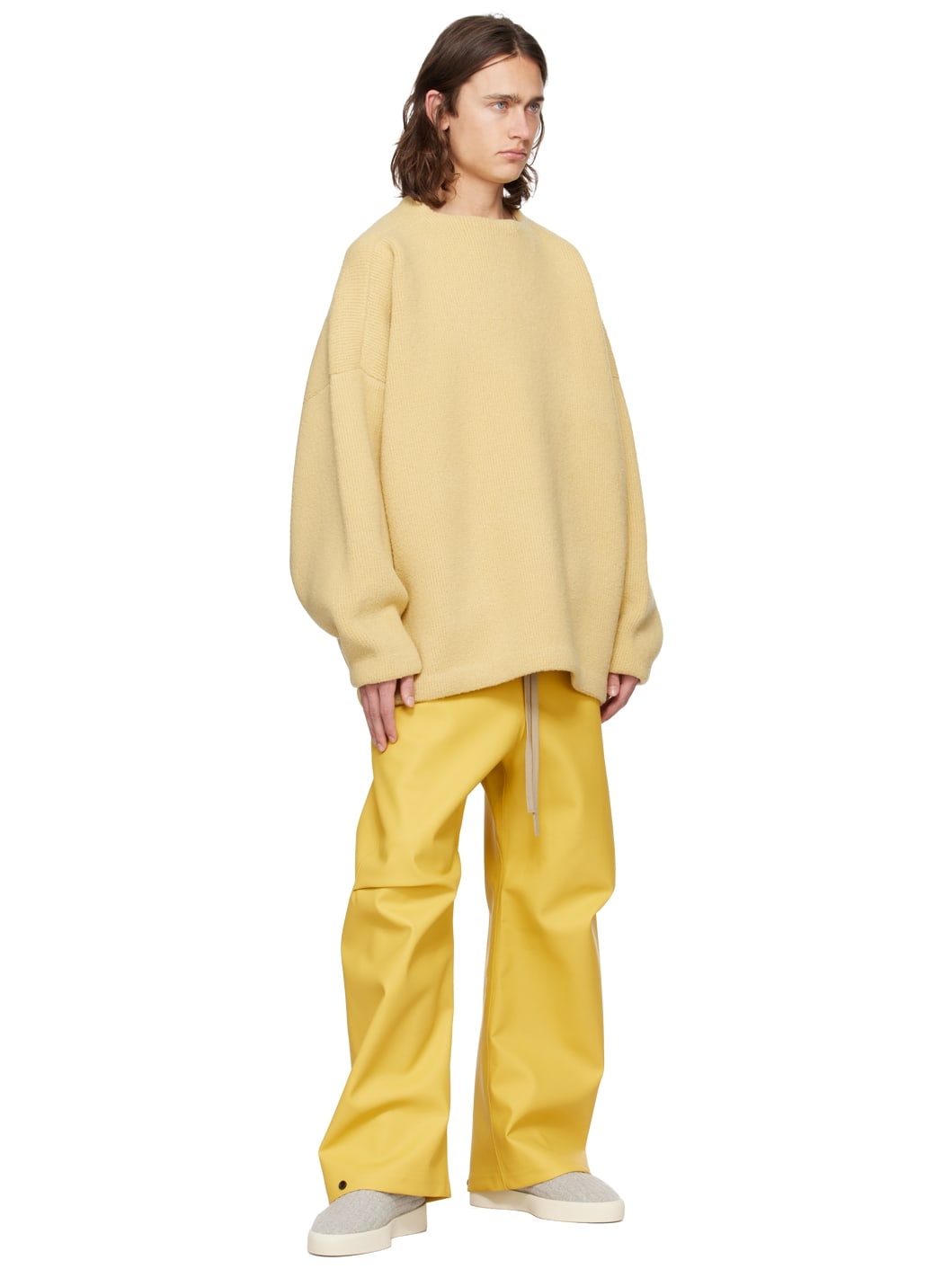 Yellow Crewneck Sweater - 4
