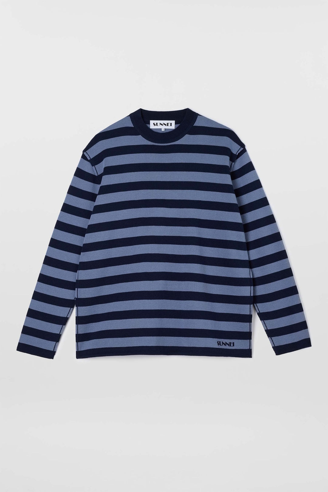 MAGLIA UNITA LONGSLEEVE SHIRT / smoke blue & dark blue - 1