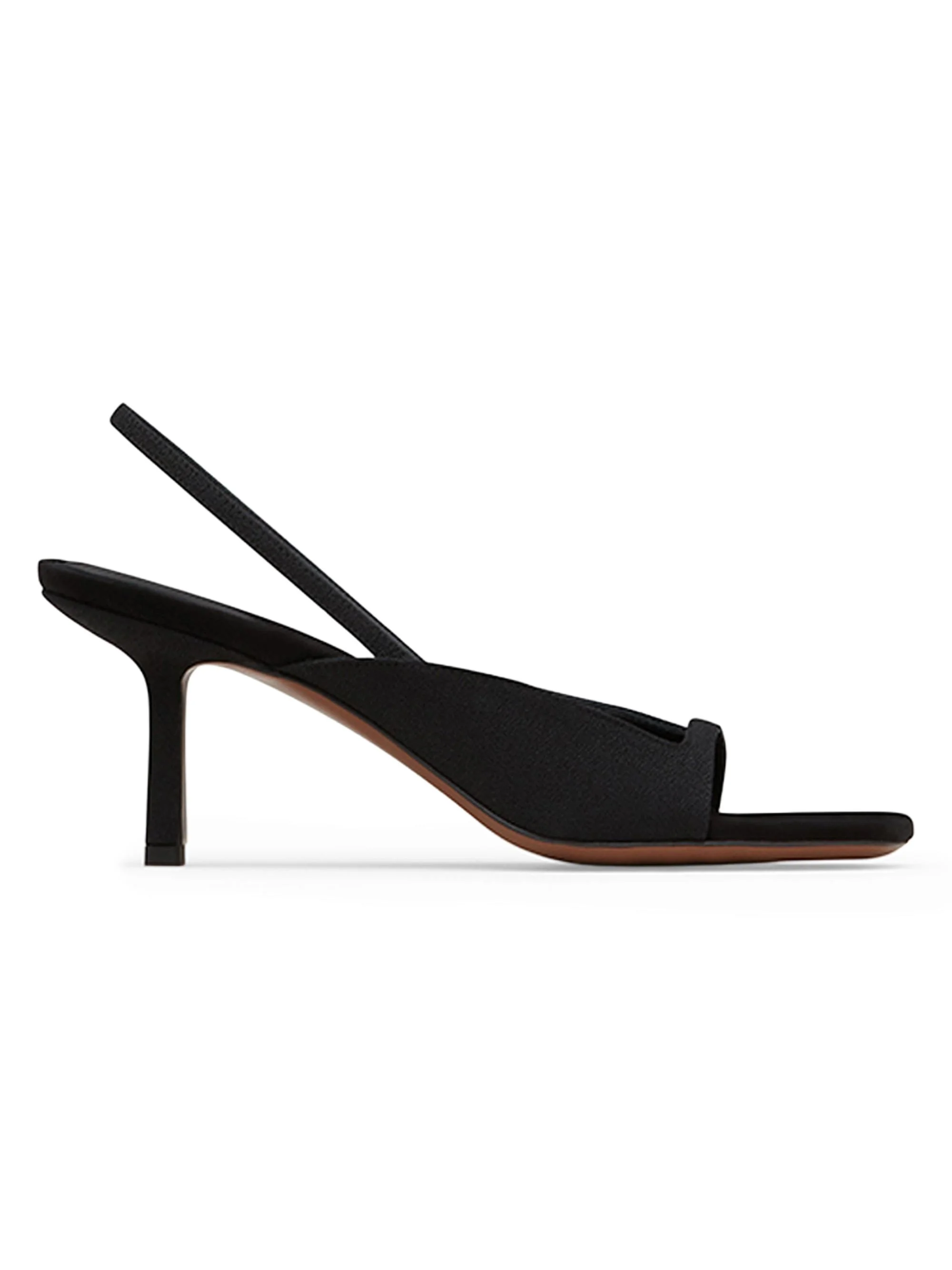 Women's Nostalgic Modernism Kamui Cady 65MM Slingback Sandals - Black - 1