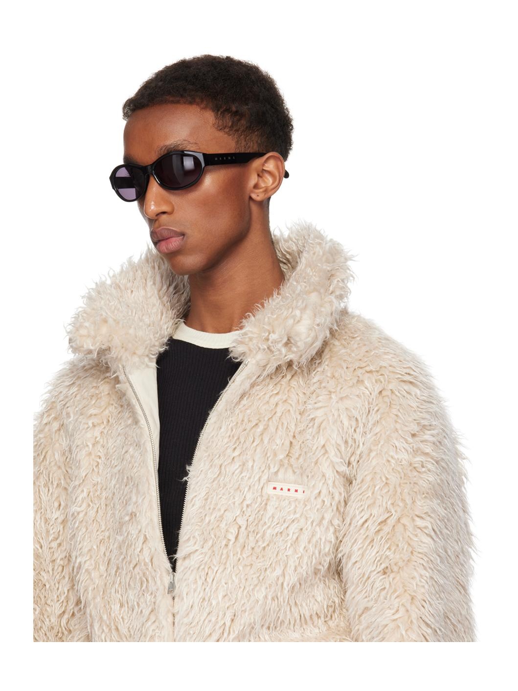 Marni Black Ozound Sunglasses | REVERSIBLE