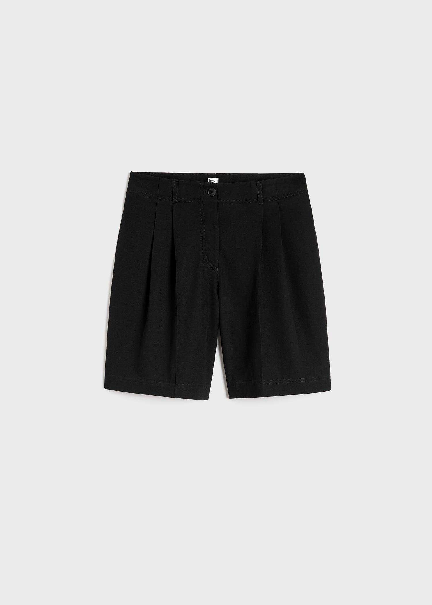 Relaxed chino shorts black - 1