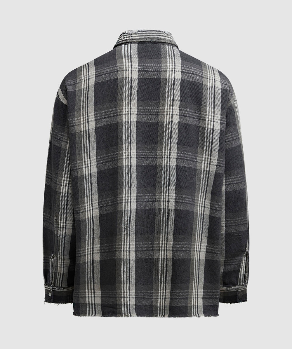 Check flannel shirt - 3