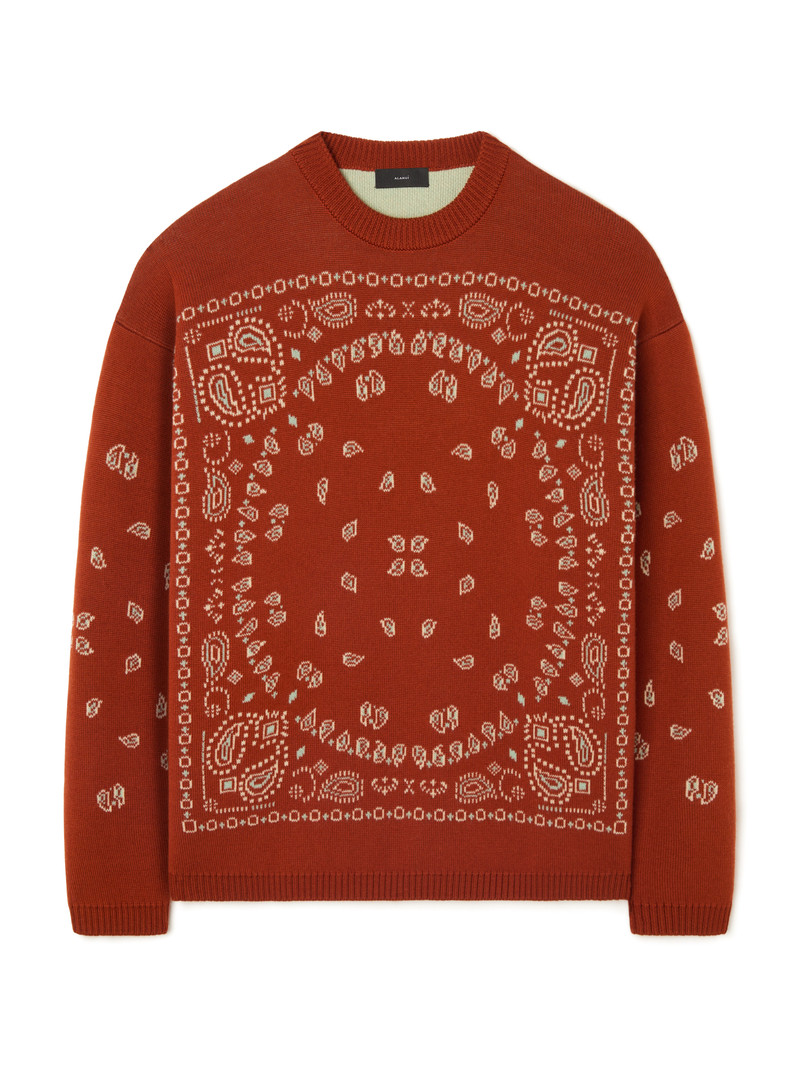 Bandana Jacquard Sweater 4