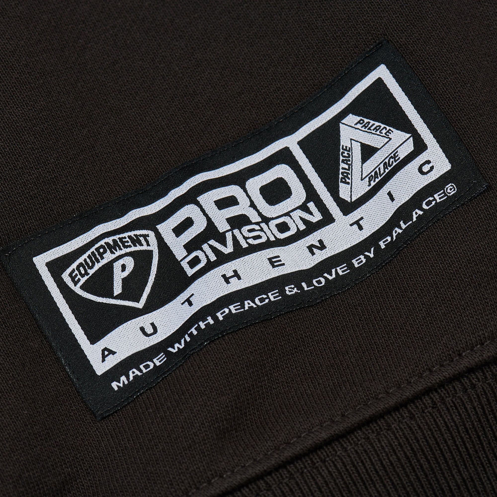 Palace Appliqué Team Crew 'Black' - 2