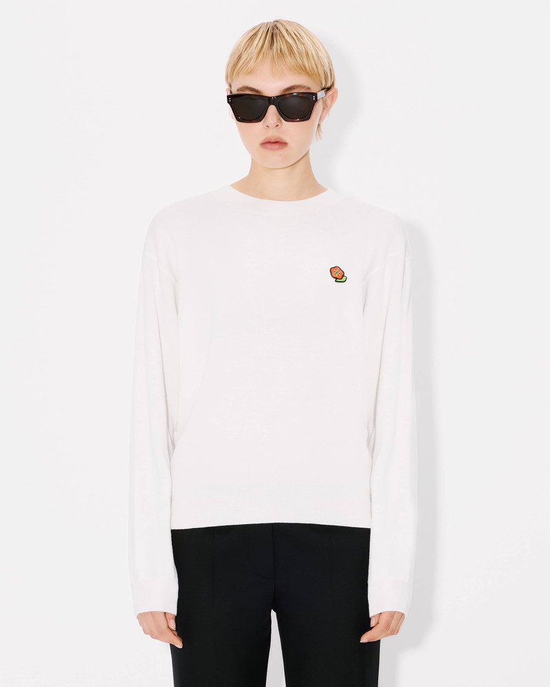 'KENZO Pop' embroidered jumper in merino wool 3