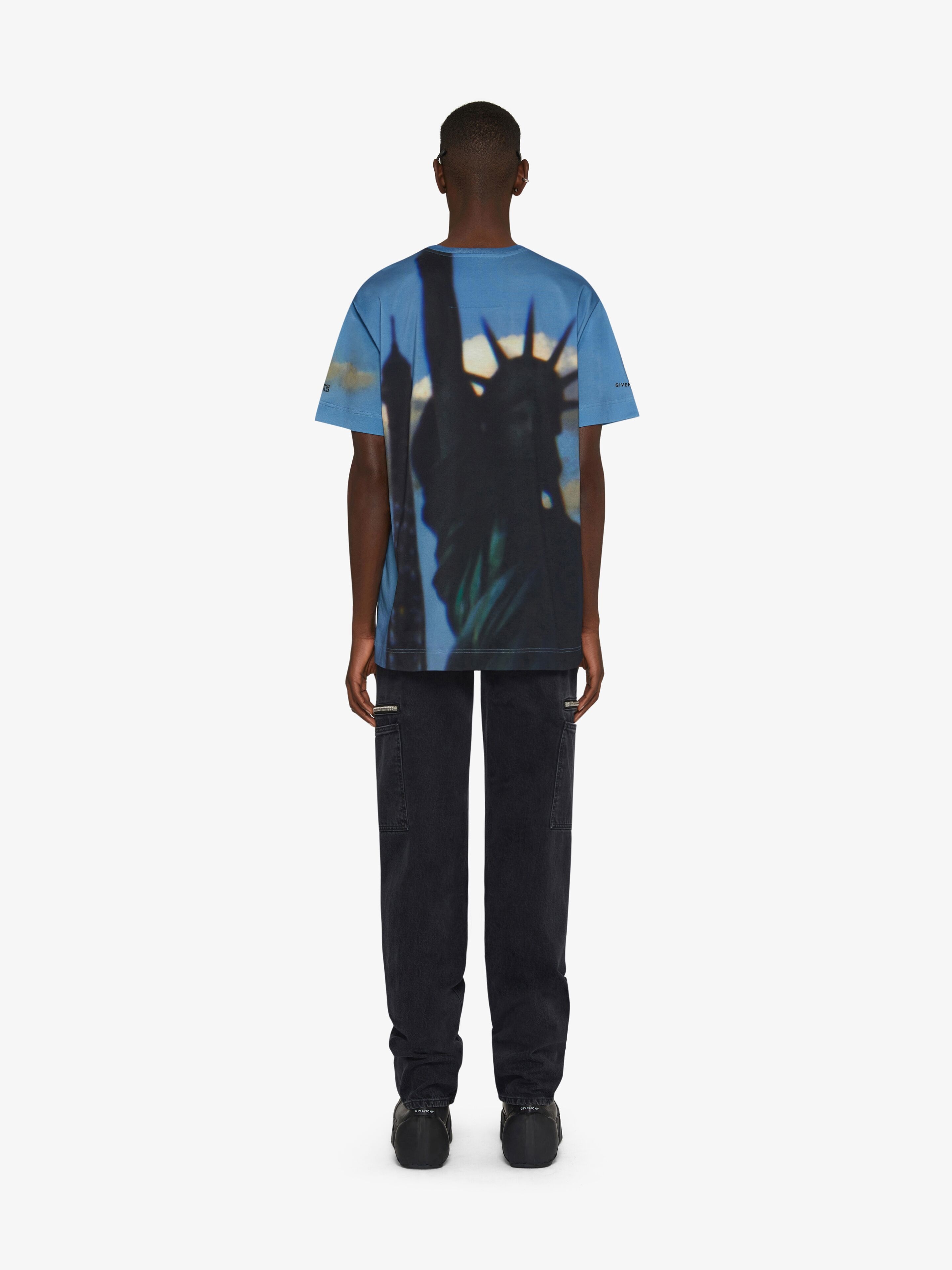 STATUE OF LIBERTY OVERSIZED T-SHIRT IN COTTON - 4