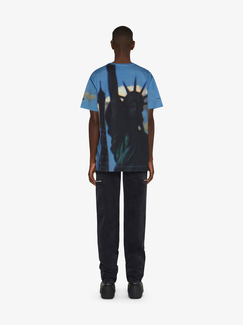 STATUE OF LIBERTY OVERSIZED T-SHIRT IN COTTON 4
