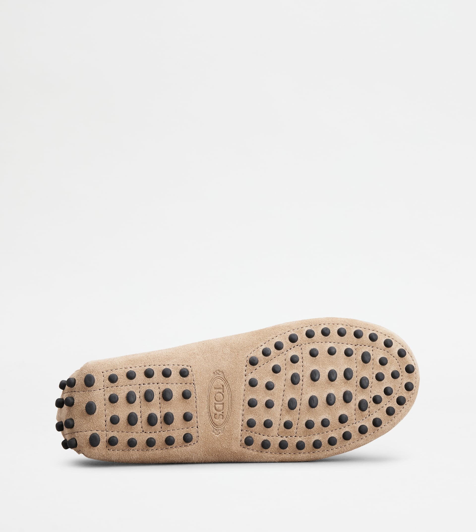 JUNIOR GOMMINO DRIVING SHOES IN SUEDE - BROWN - 4