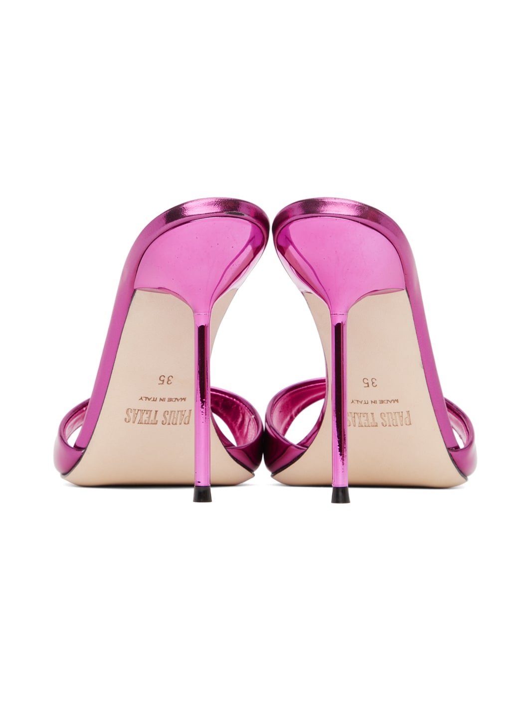 Pink Lidia Mules - 2