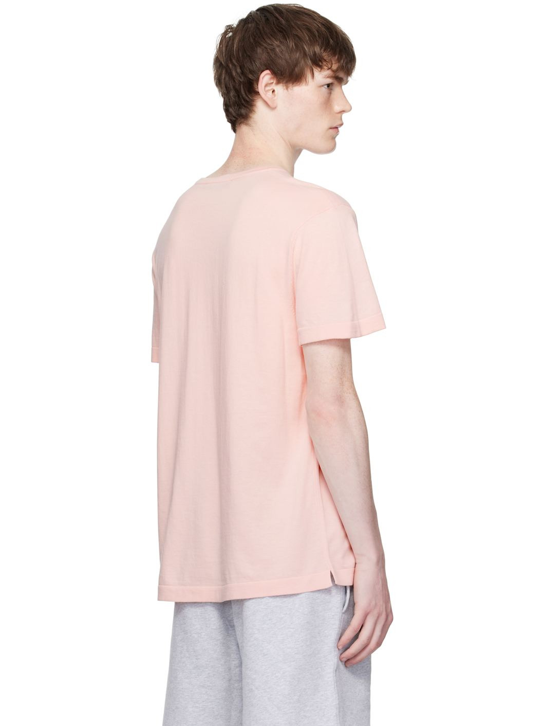 Pink BECKHAM Edition Knit Cotton Sweater - 3