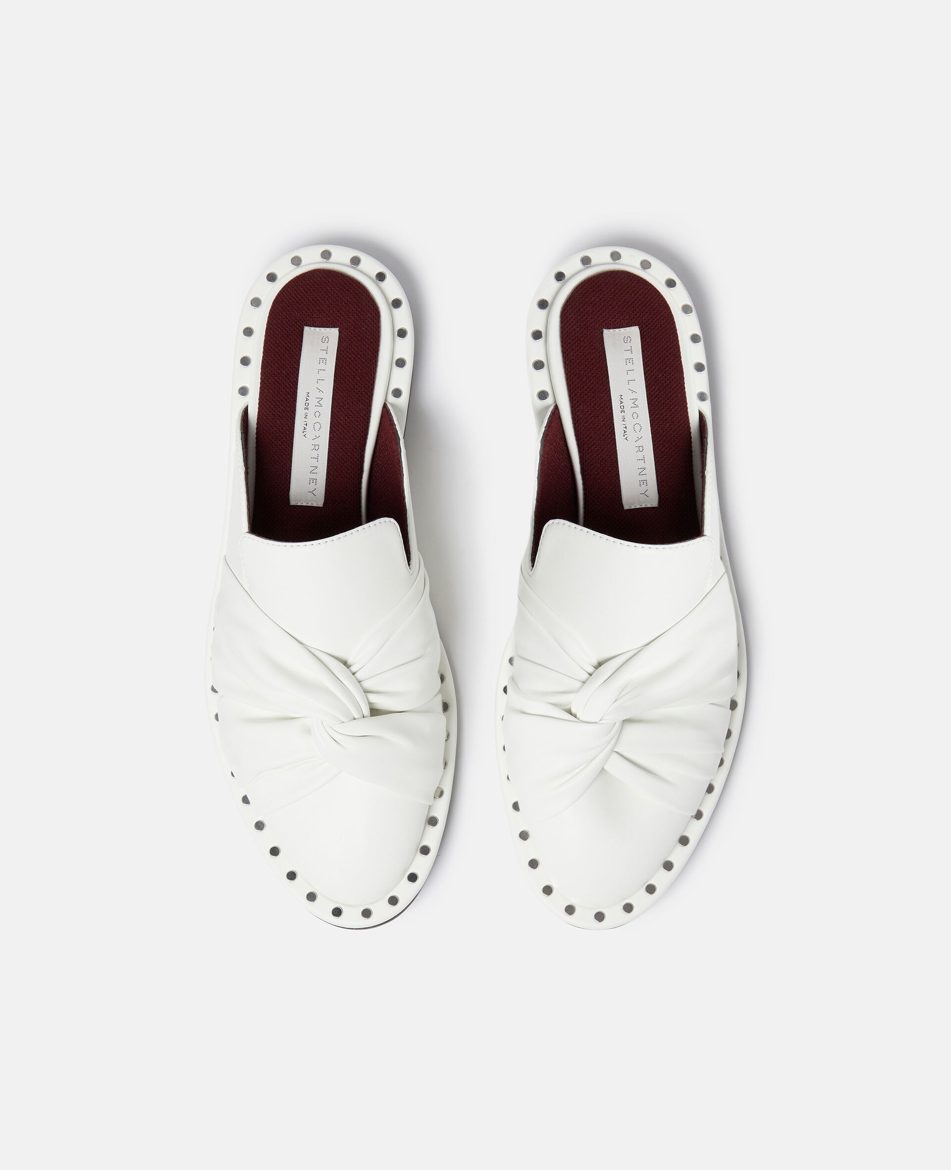 Falabella Twisted Alter-Mat Open-Back Loafers - 4