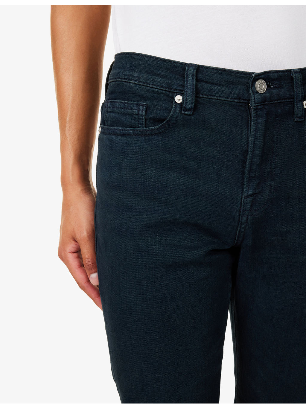 L'homme Athletic Slim-Fit Stretch Denim Jeans - 5