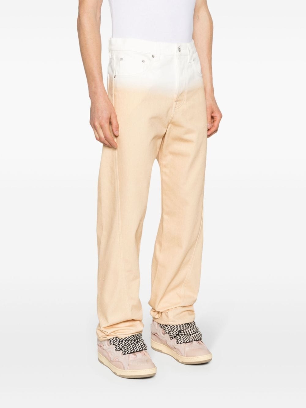 mid-rise straight-leg jeans - 3