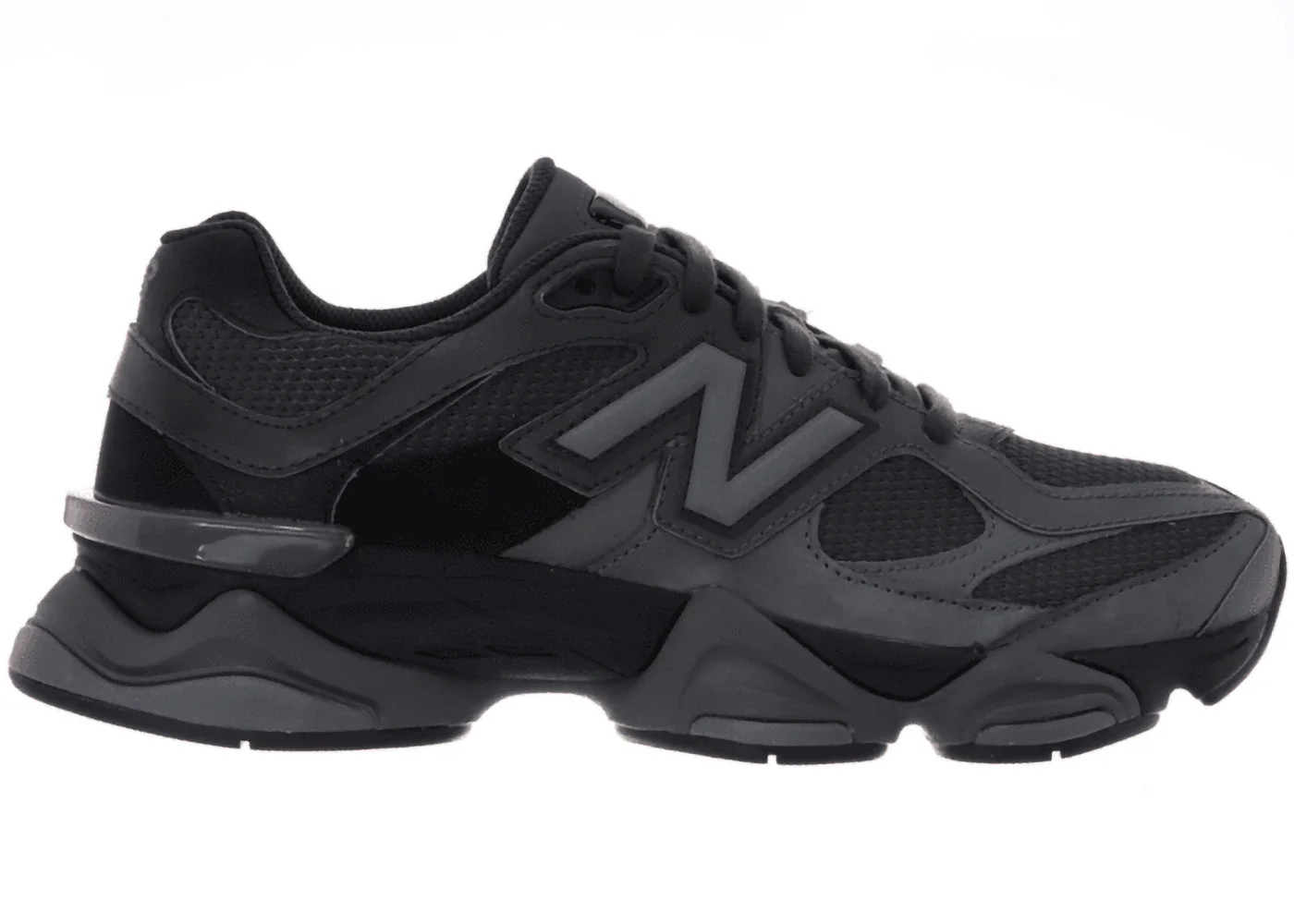 New Balance 9060 Black Grey Toe - 1