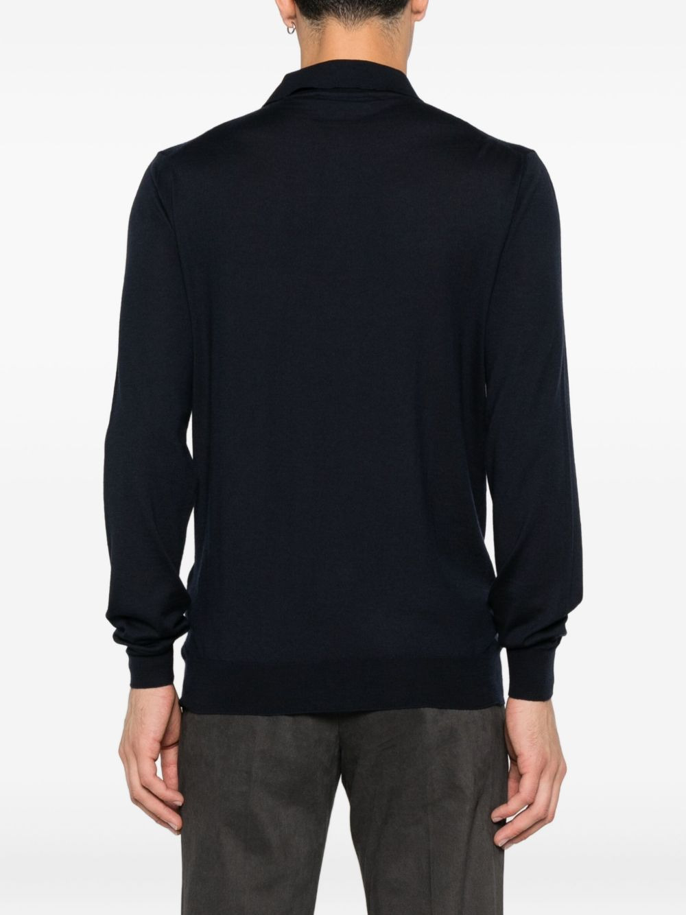 long-sleeves polo shirt - 4