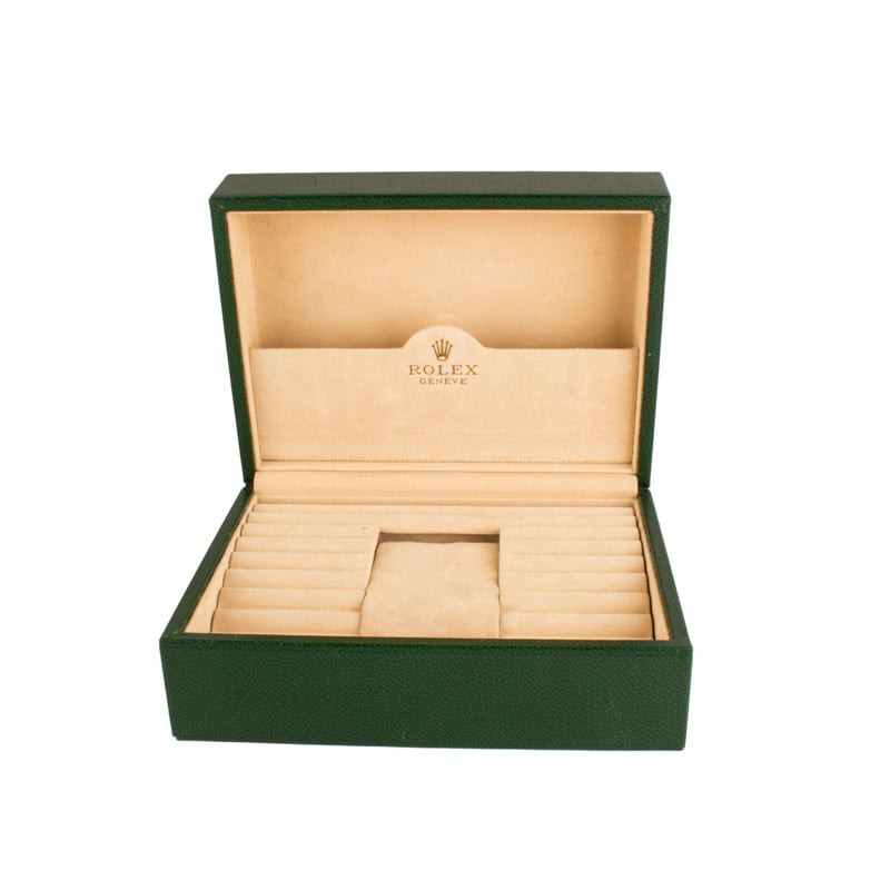 Pre-owned Rolex Day-Date 118138 Green Dial - 4