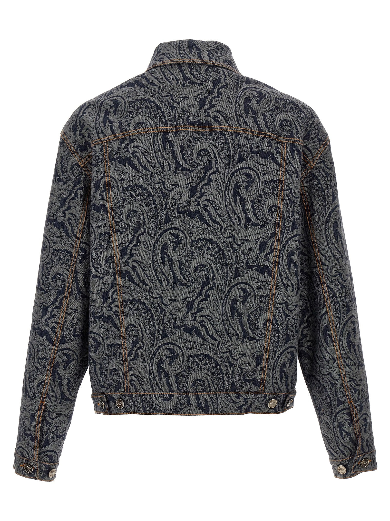 Paisley Jacket Puffer Jackets Multicolor - 2