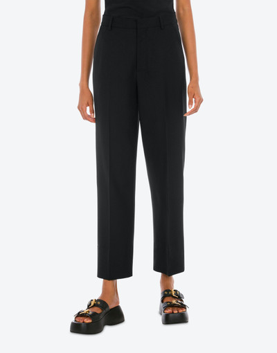 Moschino STRETCH GABARDINE TROUSERS outlook