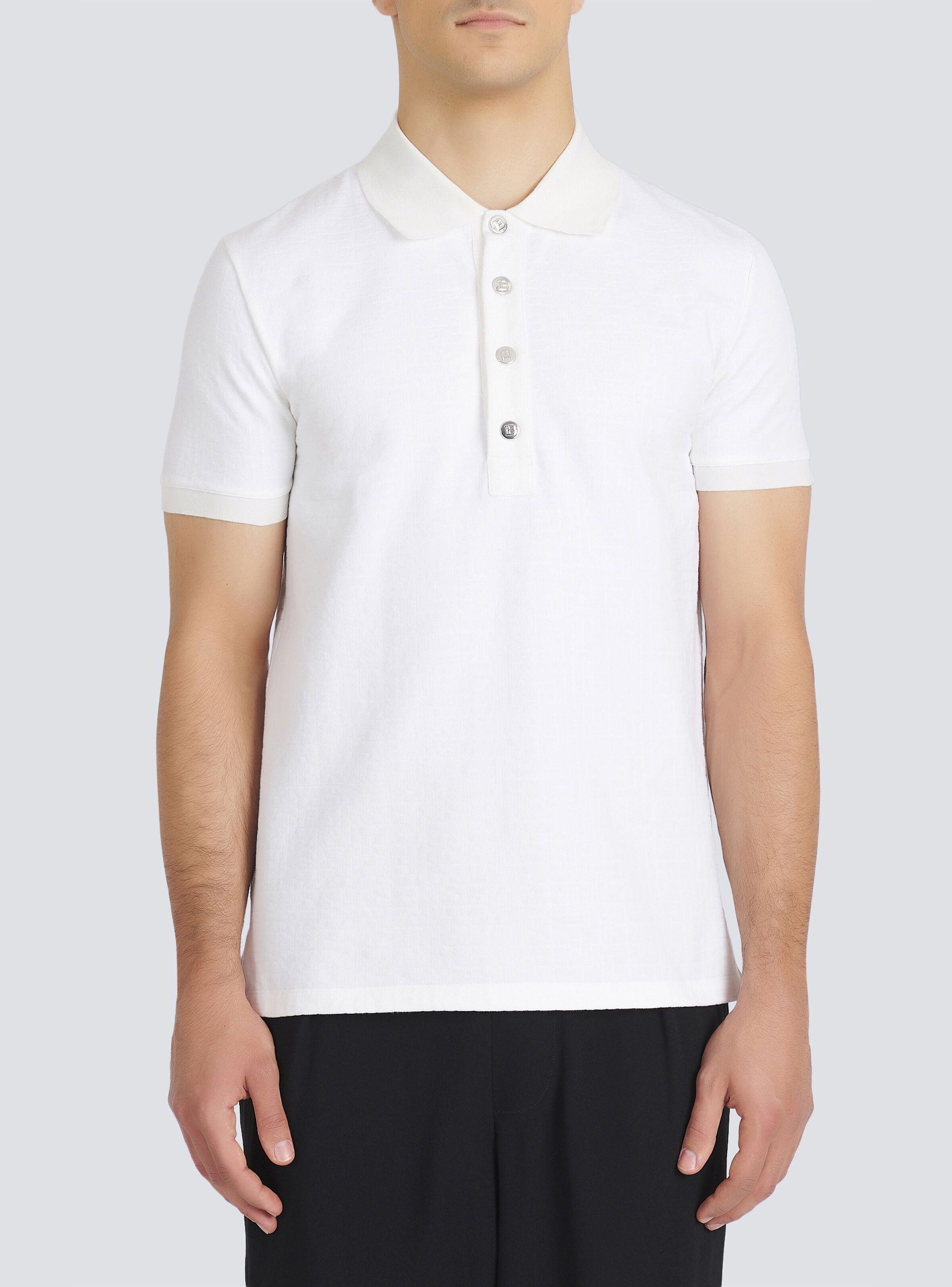 Cotton piqué polo - 6