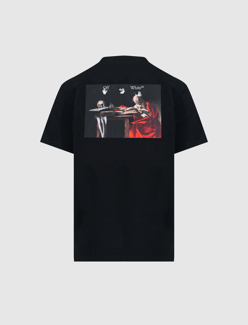 Off-White CARAVAGGIO PAINT SHORT SLEEVE TEE outlook
