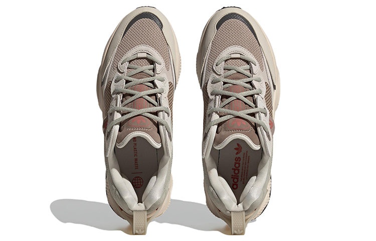 adidas Originals Ozweego Meta Shoes 'Brown / Light Grey' IE1936 - 5