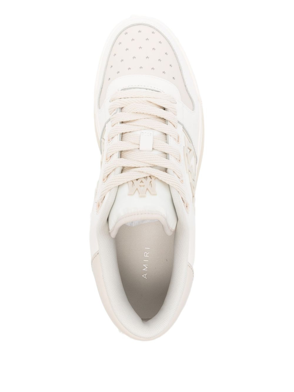 logo-plaque low-top sneakers - 4