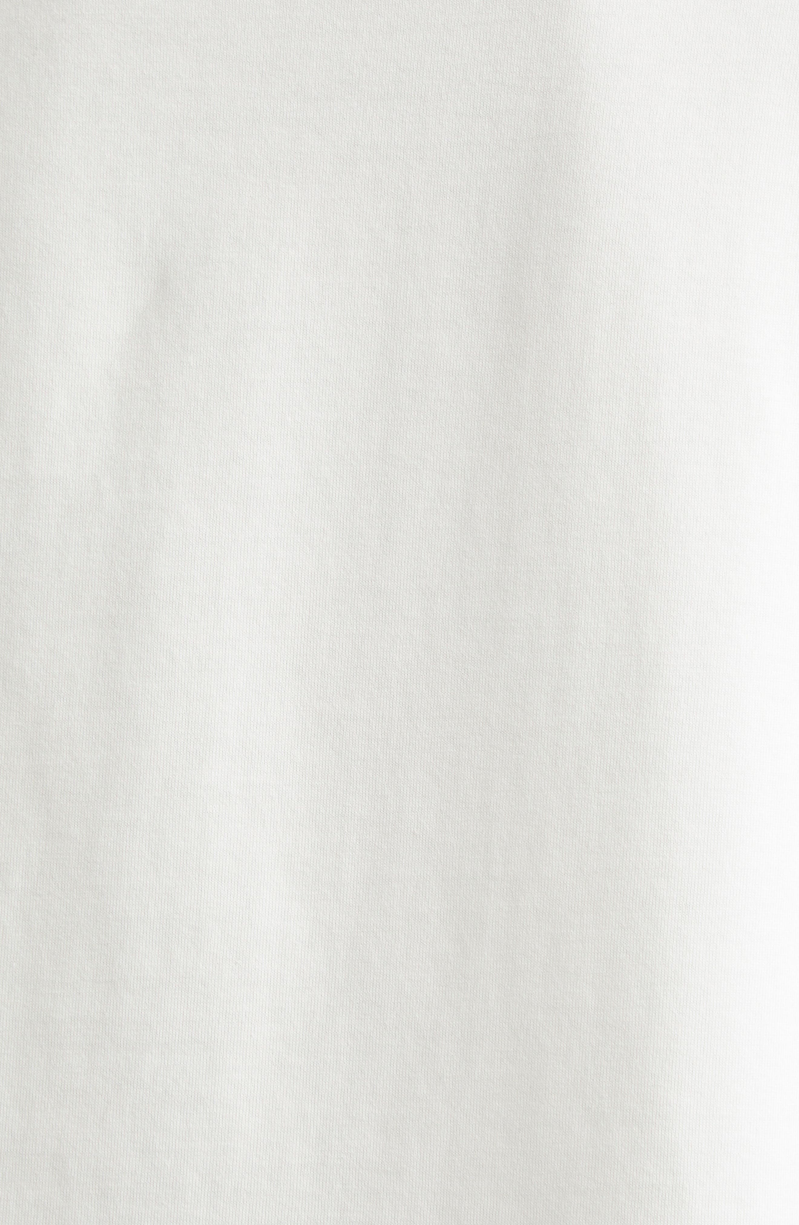 burberry Embroidered EKD Crop Cotton T-Shirt in Chalk at Nordstrom - 6
