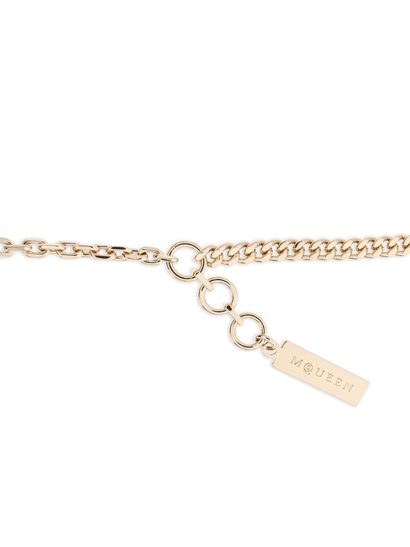 wishbone-plaque chain hand bracelet 4
