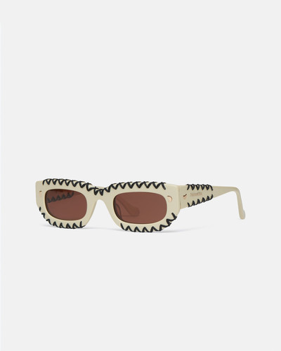 Nanushka Crocheted D-Frame Sunglasses outlook