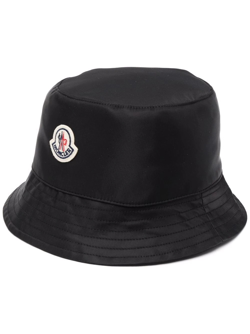 logo-patch bucket hat - 1