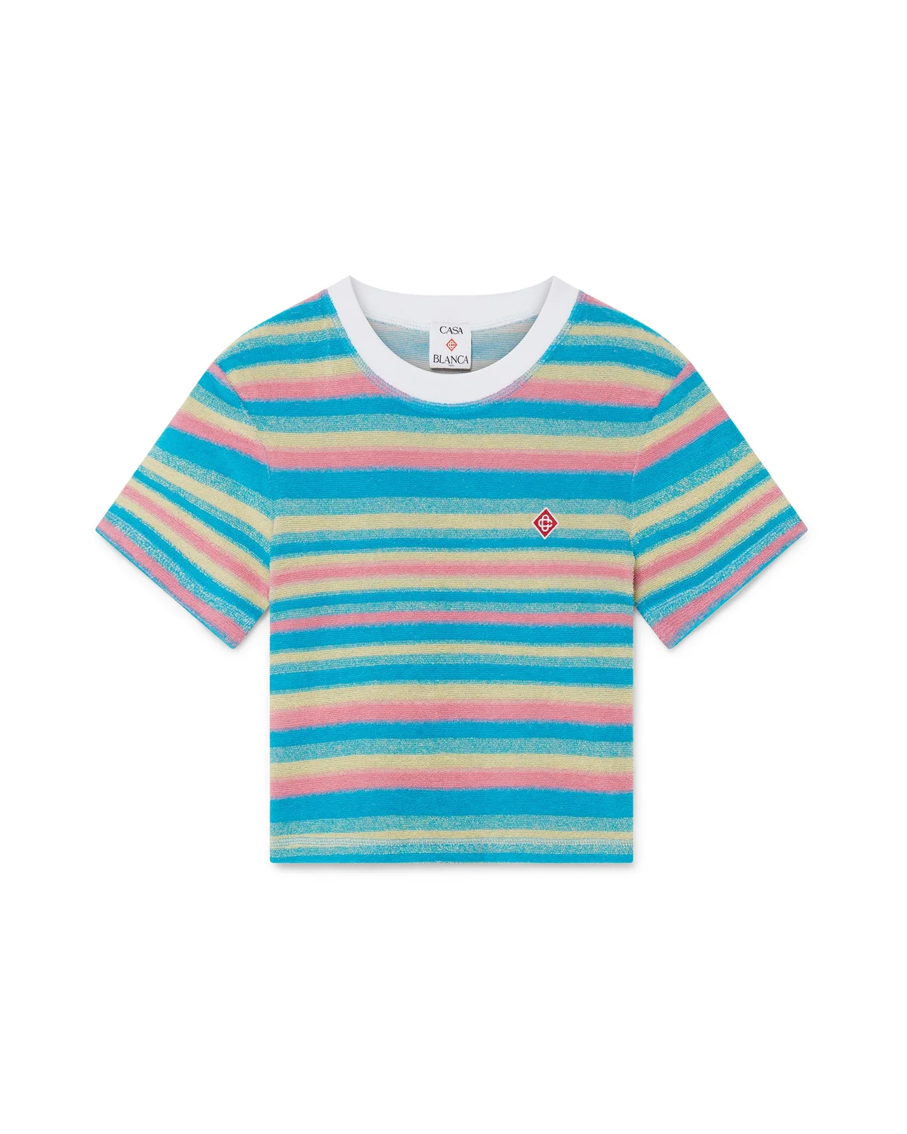 Stripe Towelling Top | Casablanca Paris - 1