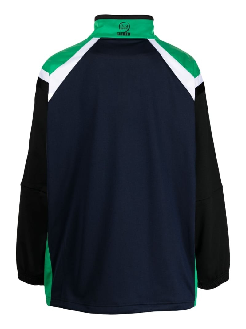 Martine Rose Duel Track half-zip sweatshirt outlook