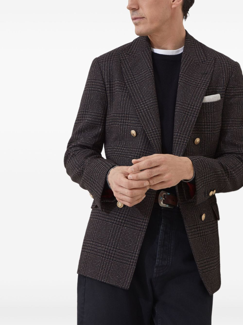 crew neck cashmere jumper - 5