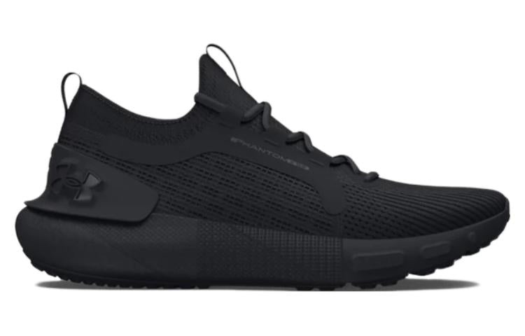 (WMNS) Under Armour HOVR Phantom 3 SE 'Triple Black' 3026584-001 - 2