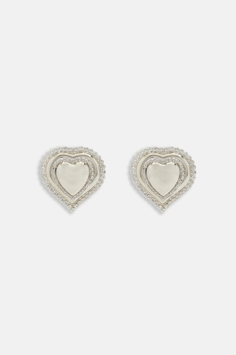 METAL HEART EARRINGS 1