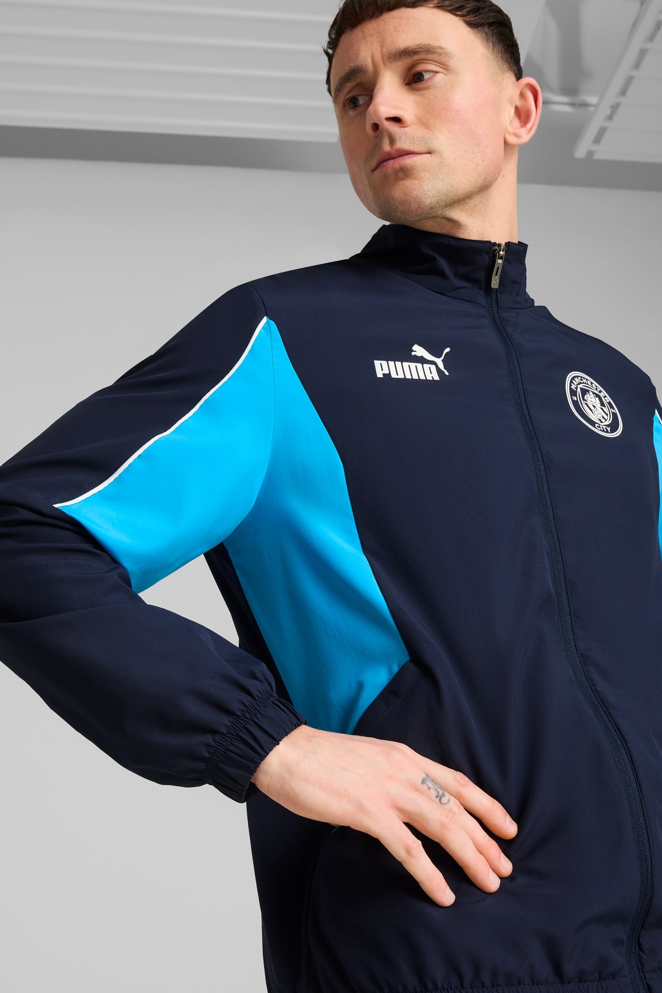 Manchester City ftblARCHIVE Men's Jacket - 7