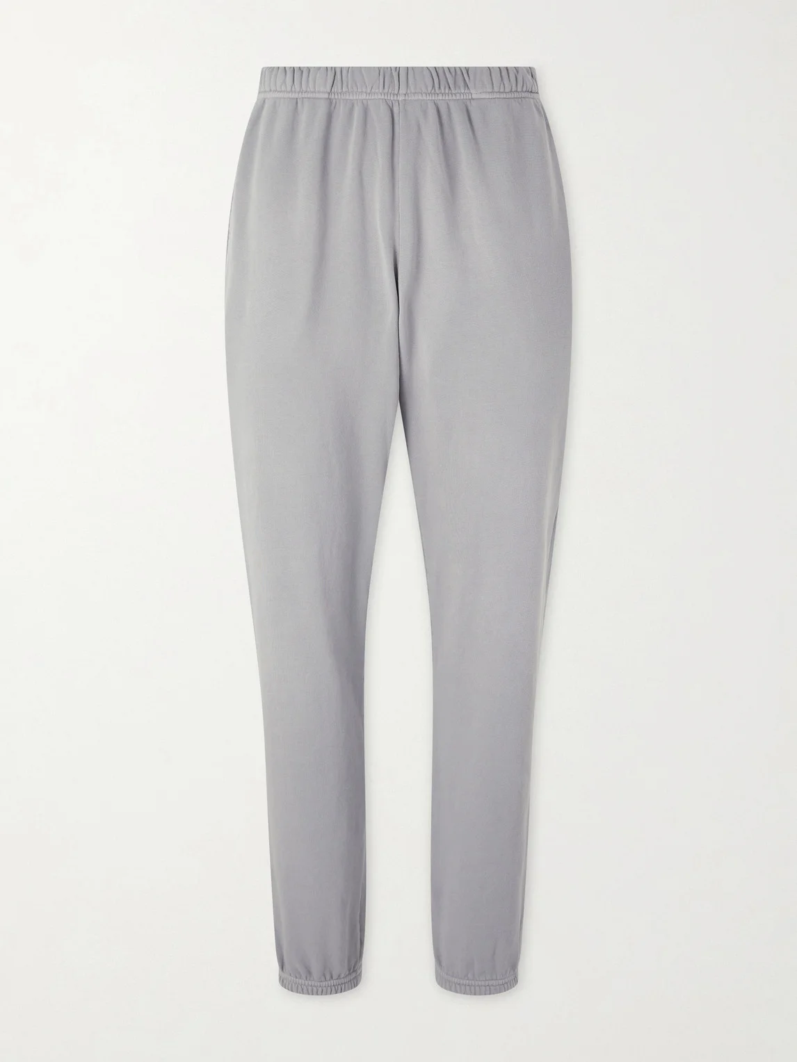 Heavyweight Structured-Fleece Cotton-Jersey Drawstring Sweatpants - 1
