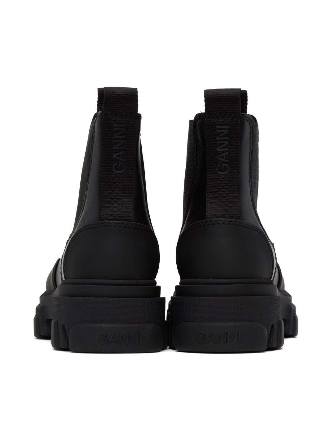 Black Low Chelsea Boots - 2