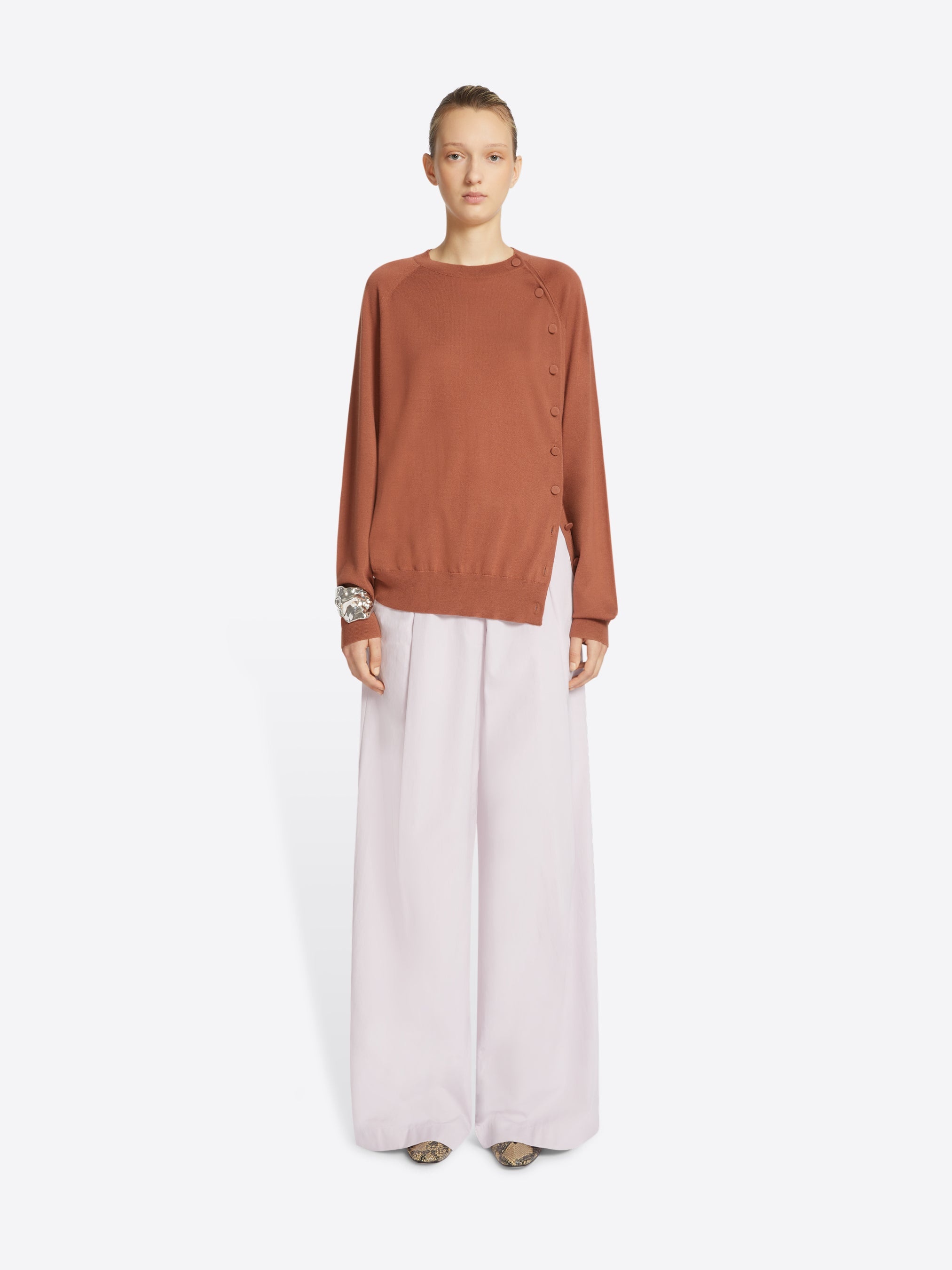 MERINO WOOL CARDIGAN - 2