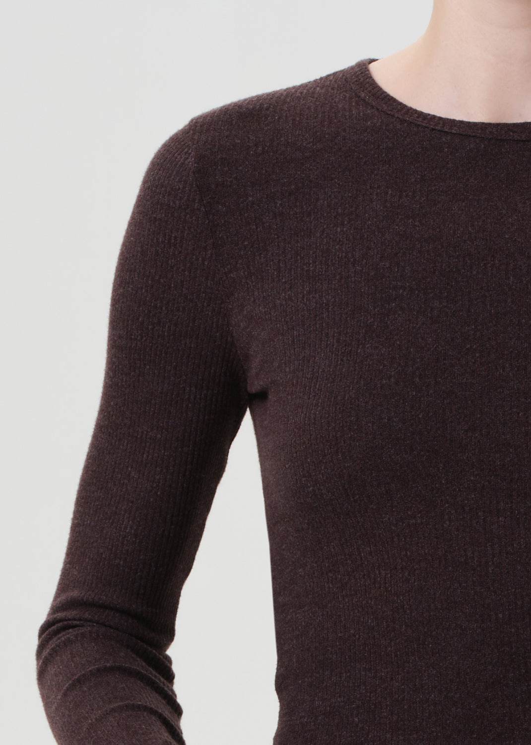 DELPHI SLIM TEE IN ROOT - 6