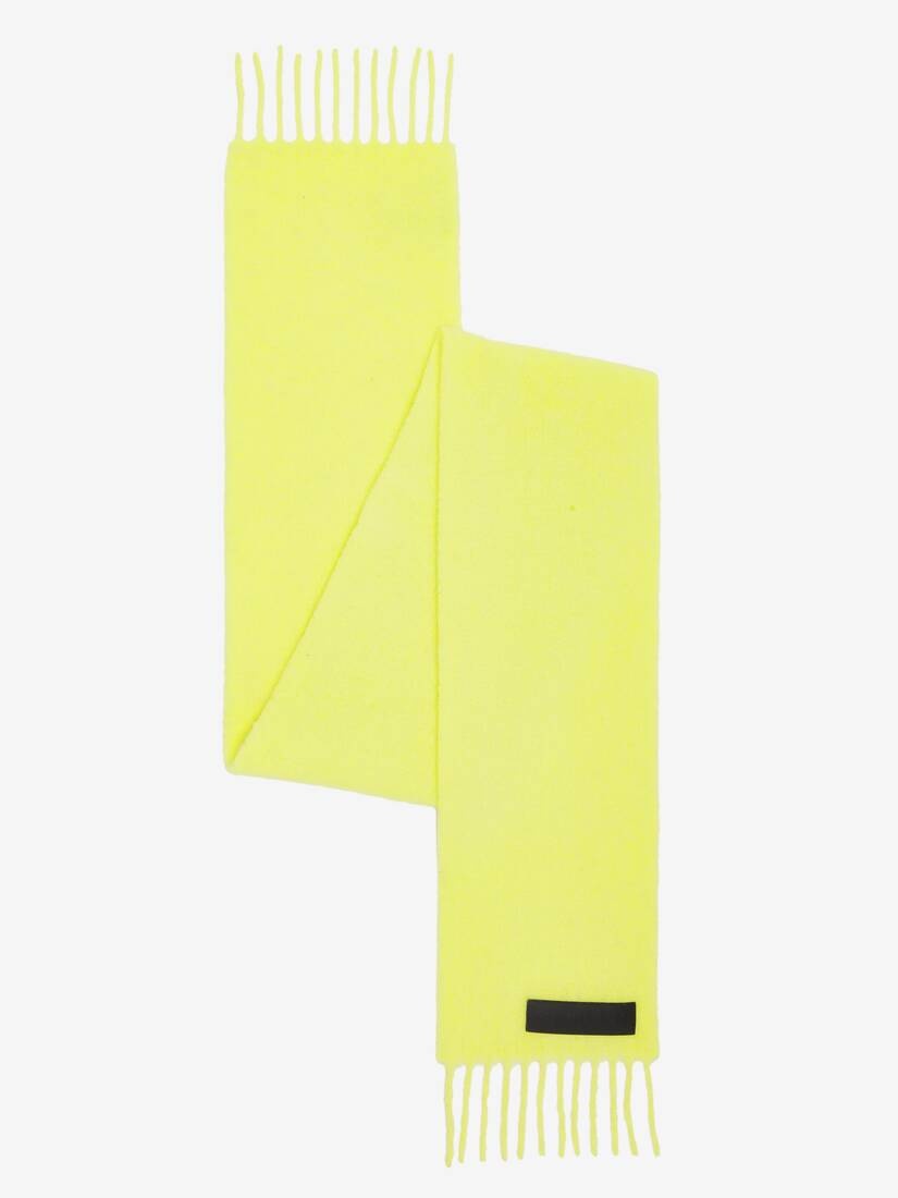 Solid Patch Scarf - 3