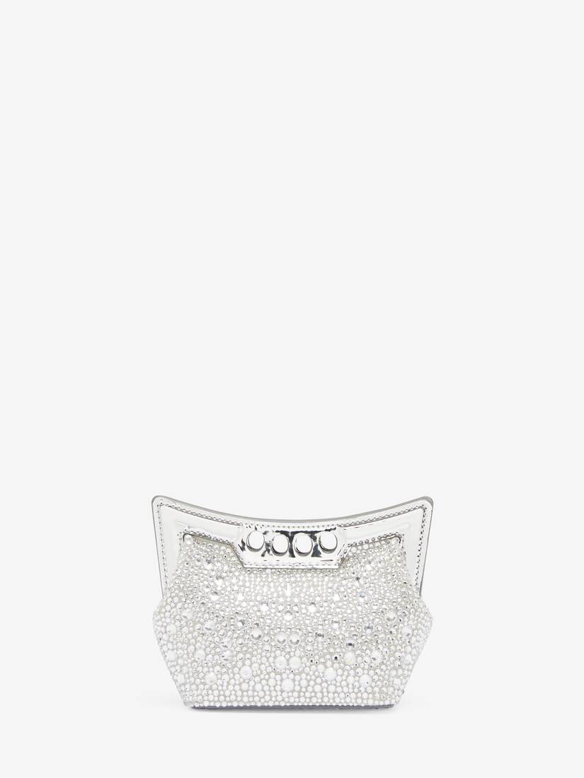 Women's The Micro Peak Bag in Silver - 3