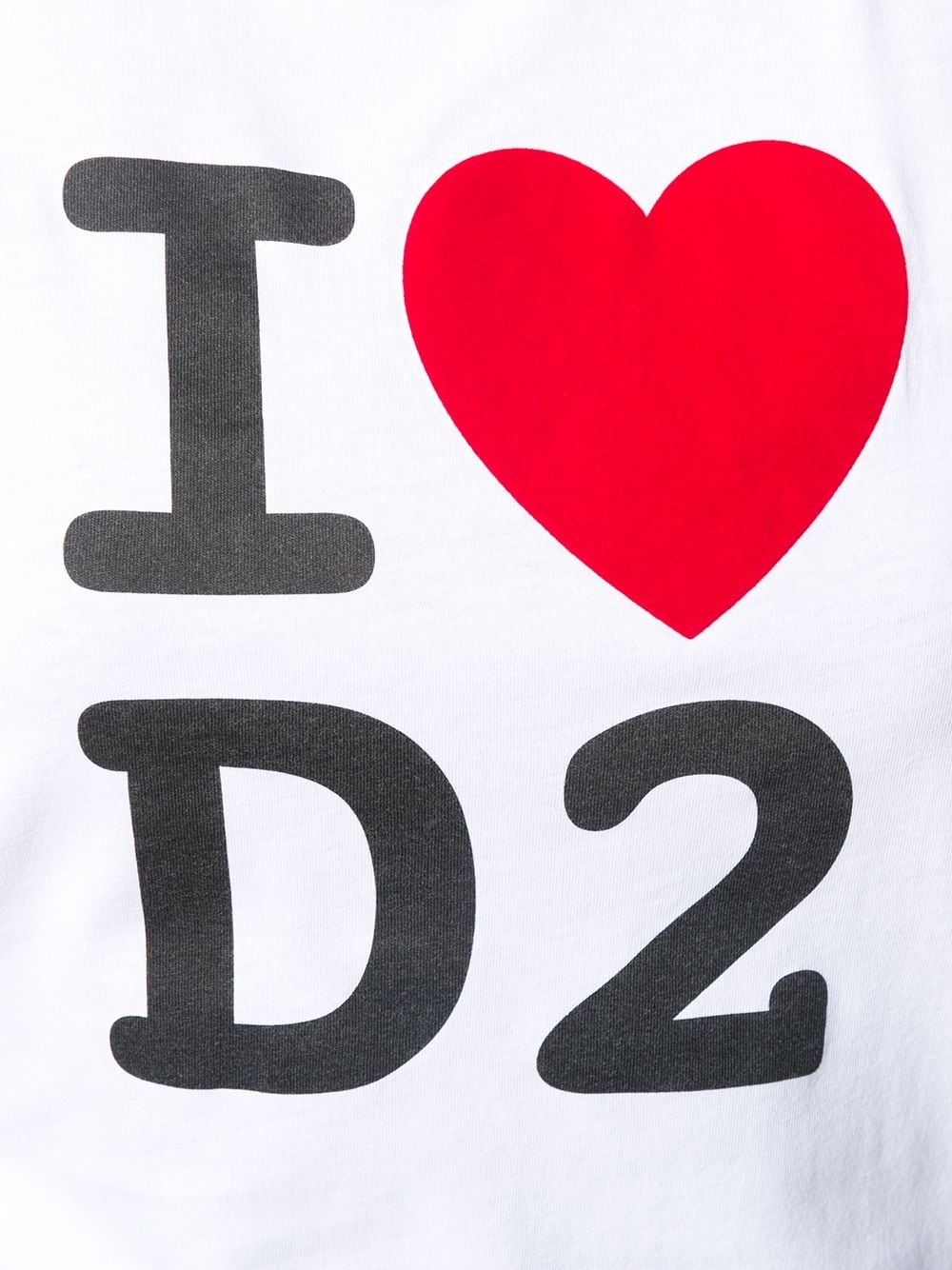 I Heart D2 print T-shirt - 5