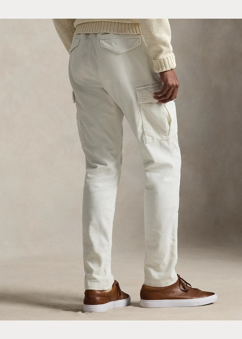 Slim Fit Stretch Corduroy Cargo Pant 4