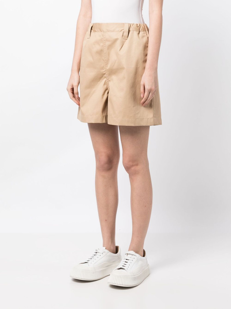 elasticated-waist cotton shorts 3