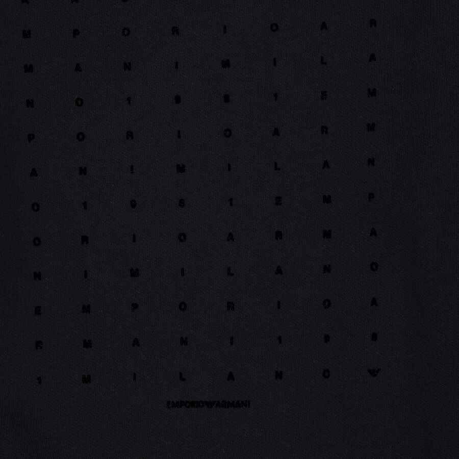 Emporio Armani Embroidered Logo Crew Neck Sweatshirt - 7