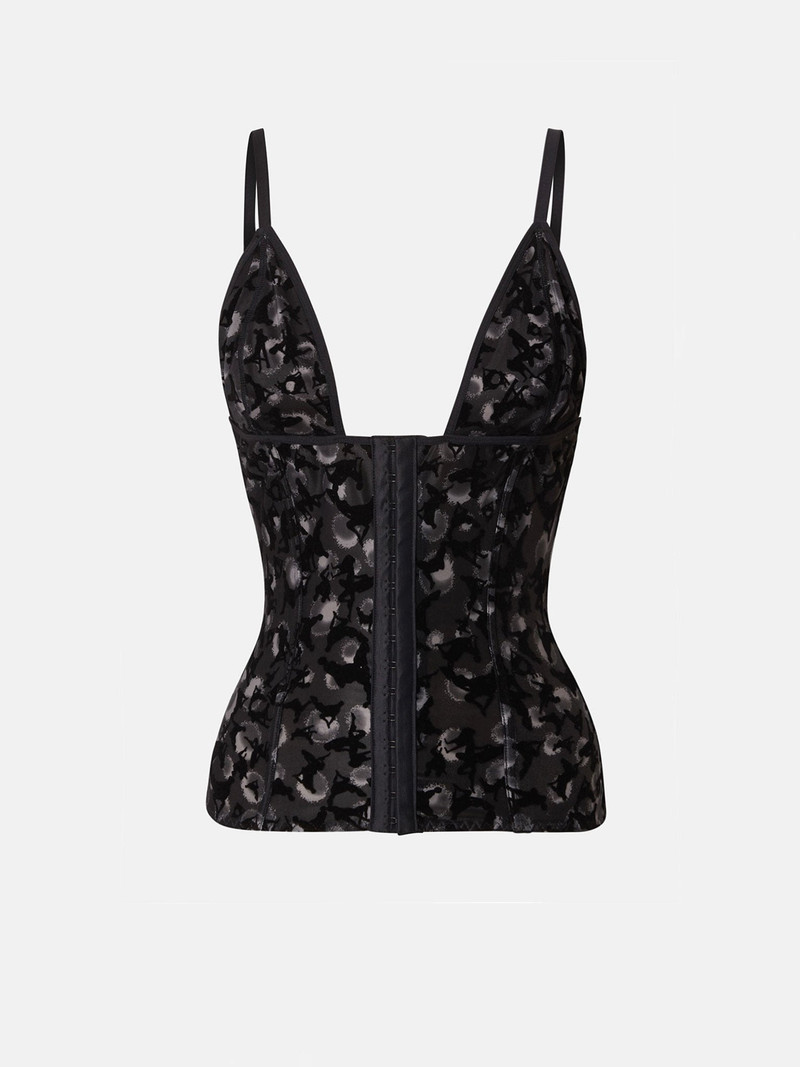 DOLL TOP BLACK LEOPARD PRINT 1