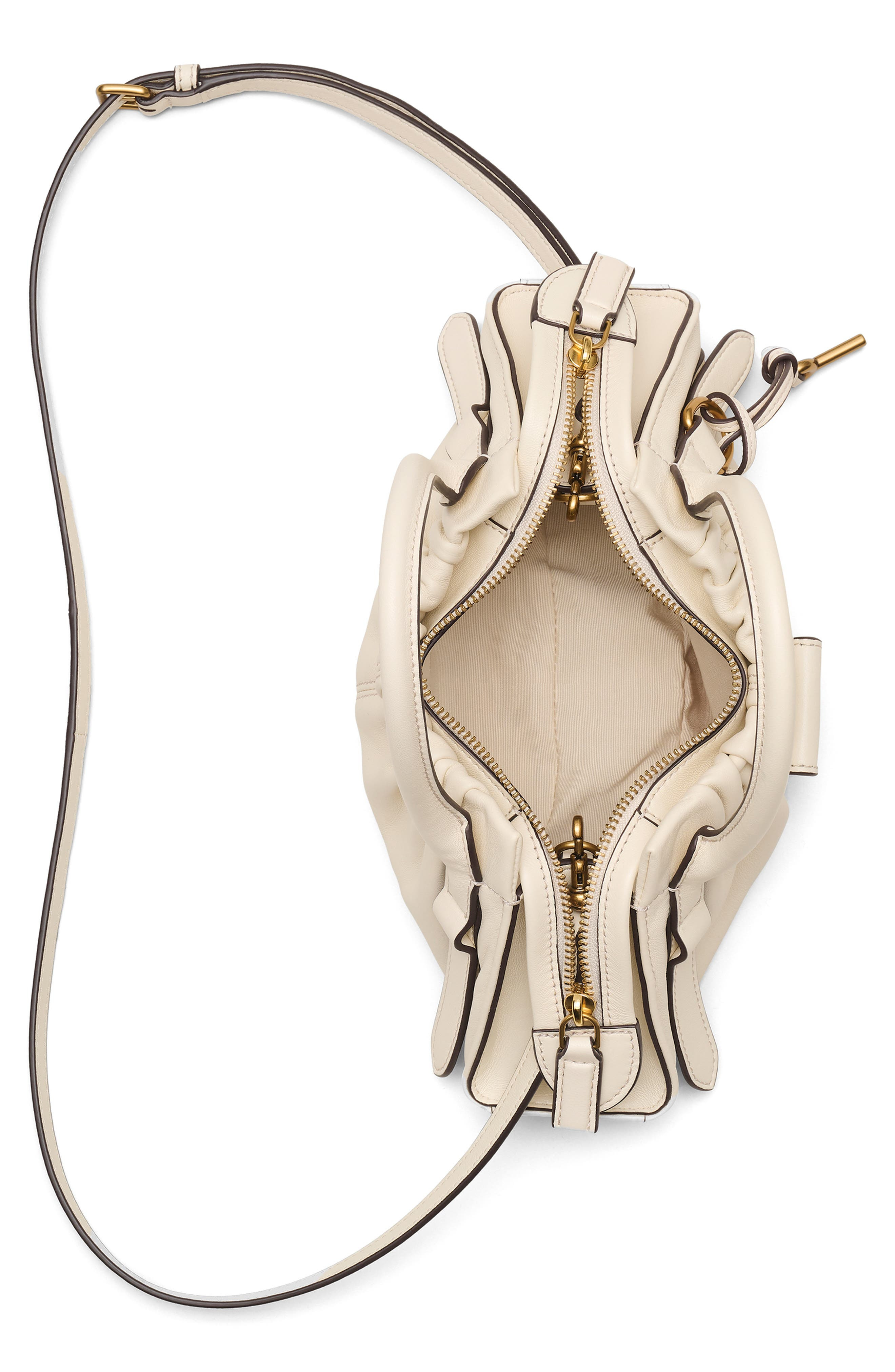 Marc Jacobs The Small Leather Satchel in Ivory at Nordstrom - 4