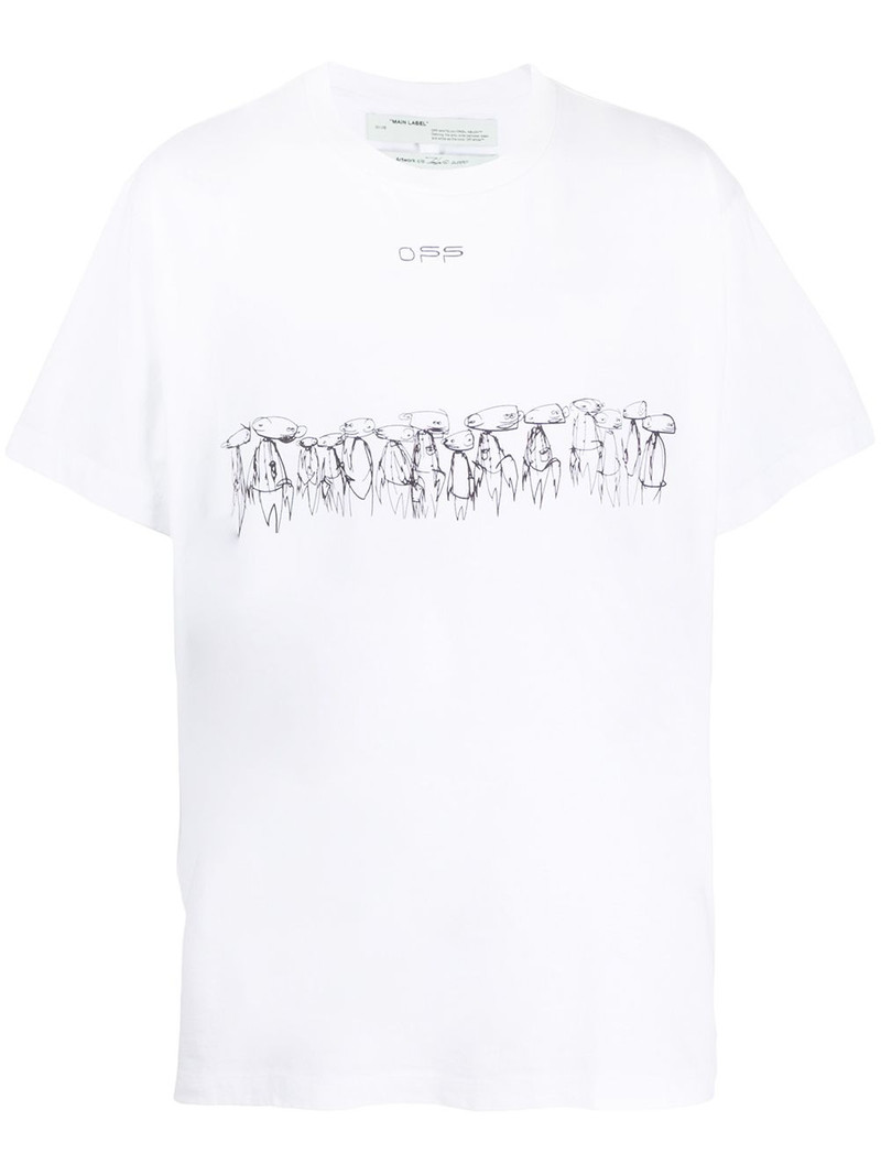 Futura Atoms print T-shirt - 1