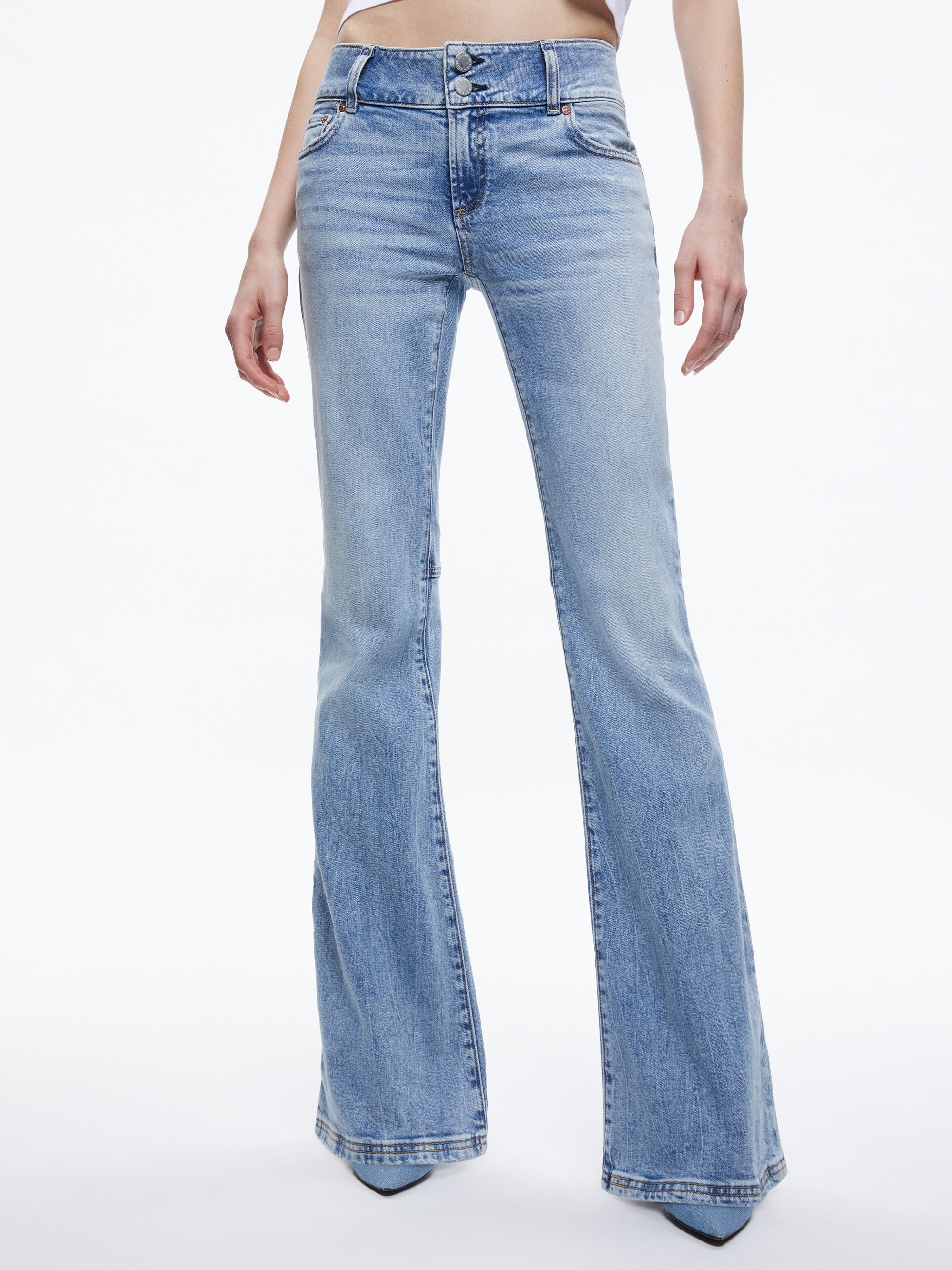 STACEY LOW RISE BELL BOTTOM JEAN